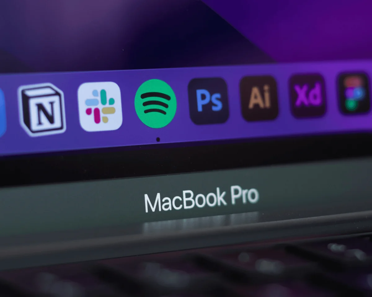 Slack on screen