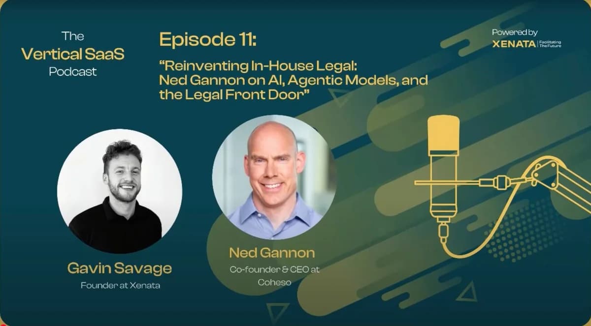 Ned Gannon Interviewed on The Vertical SaaS Podcast